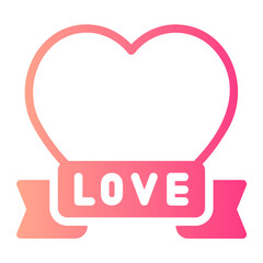 loving gradient icon