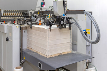 Paper Suction Printing Machine