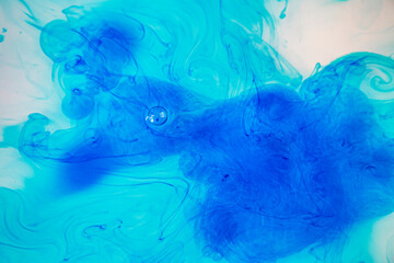 Fototapeta na wymiar background blue color water 