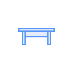 table vector for Icon Website, UI Essential, Symbol, Presentation
