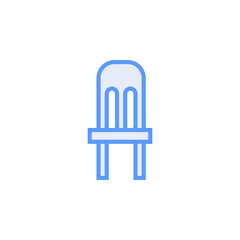chair vector for Icon Website, UI Essential, Symbol, Presentation
