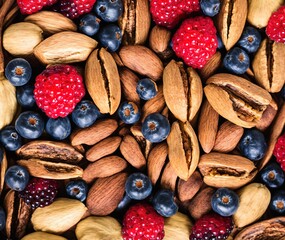 nuts and berries