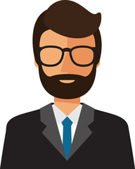 Pleple avatar, man icon.