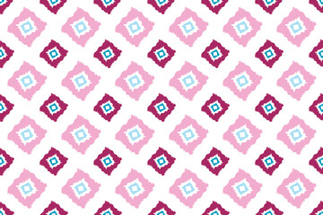 isolated seamless retro vector pattern for textil, print, table cloth in pink and blue colors. modern style. with multicolored paint stripes, season 2024