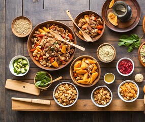 food on a plate