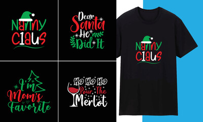 Christmas Bundle T shirt Design