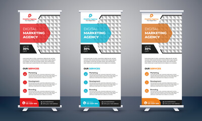 Creative-Marketing-Roll-up-banner-stand-template-design