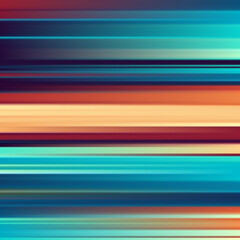 Vector image with horizontal defocused thin lines