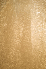 Ice patterns on the window glass on a winter sunny day, texture snow background