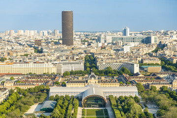 Grand Palais Ephemere on the Champ de Mars park in Paris, France