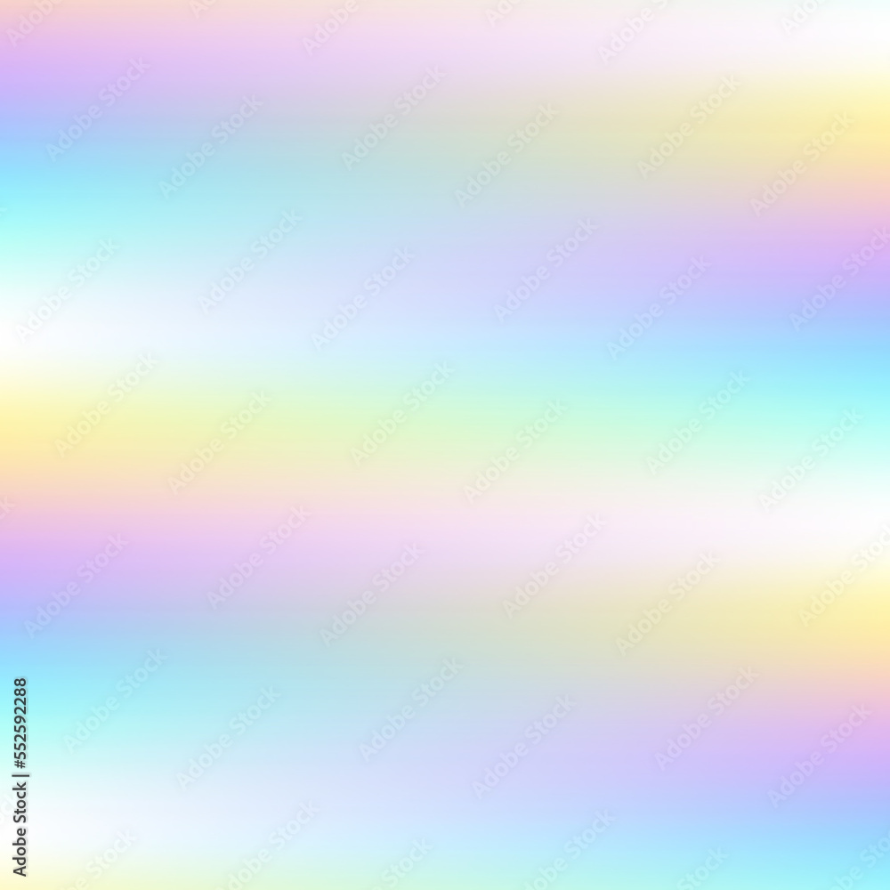 Poster Vector image with horizontal defocused thin lines