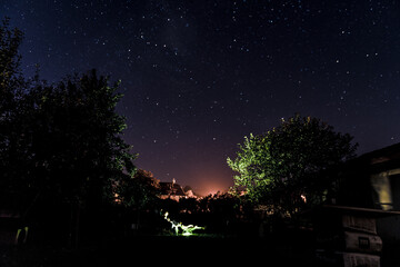 Fototapeta premium night landscape