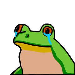 Crying Zaporizhzhyan Frog