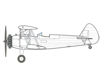 Stearman Doppeldecker © schreiberVIS