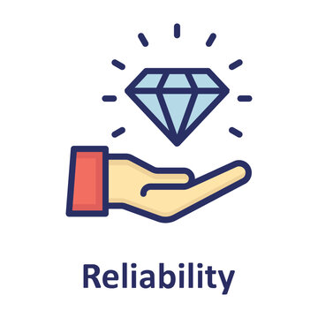 Character, Credibility Vector Icon

