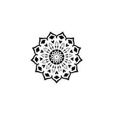 Mandala pattern stencil