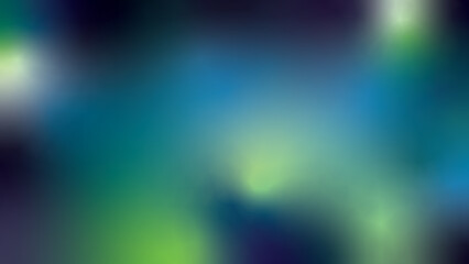Blue green abstract gradient holographic background 