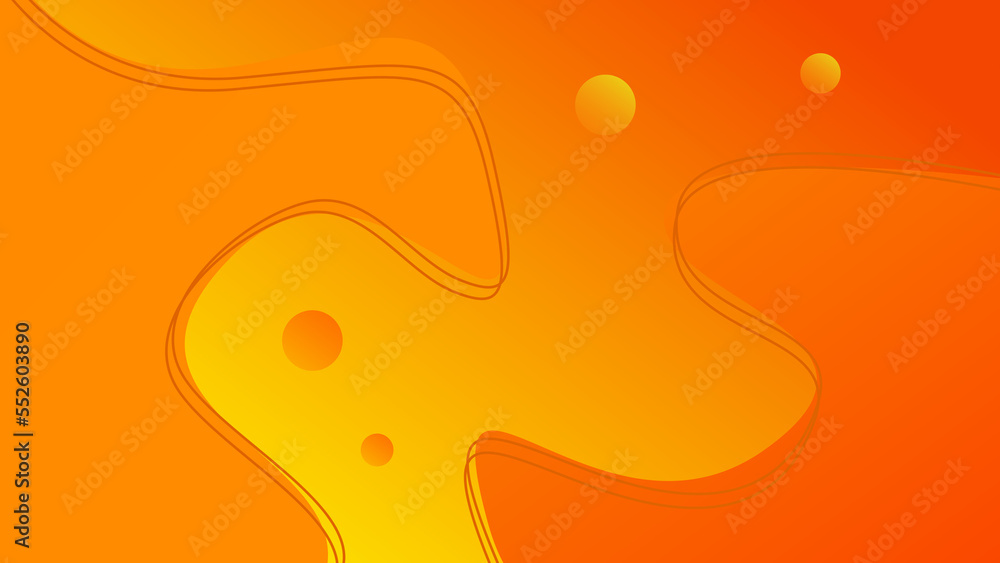 Poster modern abstract fluid background with simple design