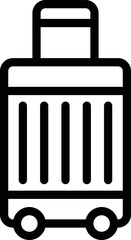 Luggage Vector Icon Design Illustration