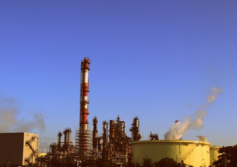 Fototapeta premium 幸寿尾の煙突