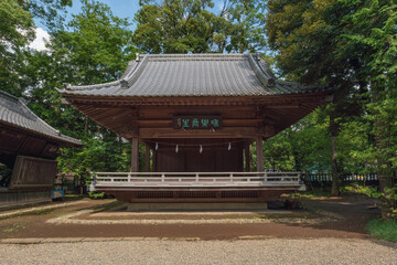 Fototapeta premium 武蔵国一宮 氷川神社 神楽殿