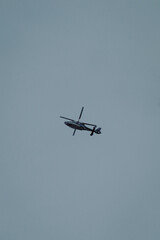 airplane in the sky