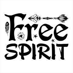 Boho T-shirt Design With Vector And Ornament