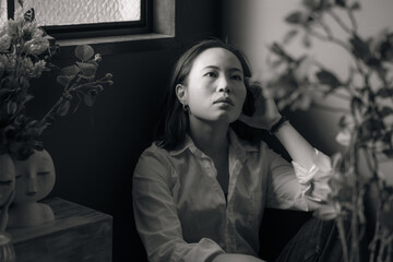 女性　ポートレート
