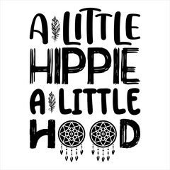 Boho T-shirt Design With Vector And Ornament