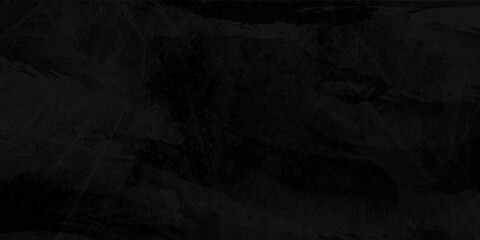 Black concrete wall background. Texture of black concrete