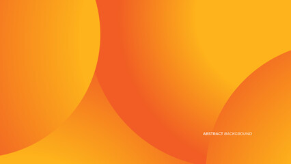 Abstract blurred orange background, smooth gradient texture color, shiny bright background banner header or sidebar graphic art image, elegant rich surface orange background yellow wave splash design.