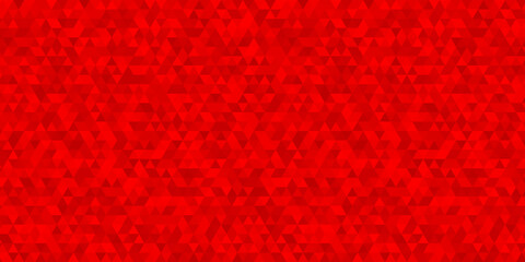 abstract triangle background template, red color