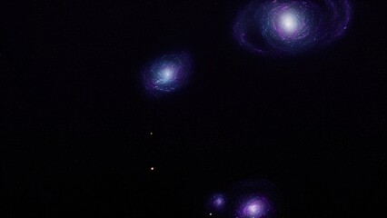Obraz na płótnie Canvas The universe of the Milky Way galaxy with stars on the night sky background.