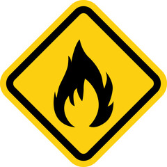 Gas station sign vector illustration. Warning symbol. Gas station warning road sign.