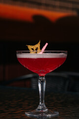 cocktail in the bar