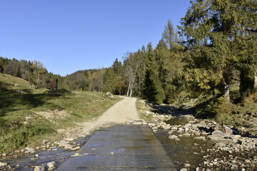 Wieś Biała Woda, rezerwat przyrody, Małe Pieniny, Małopolska, Obszar Natura 2000