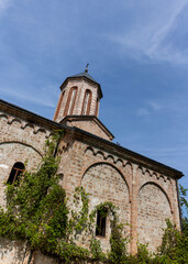 Fototapeta na wymiar Medieval monastery Raca at Tara mountain in western Serbia