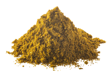 Khmeli suneli dried spice mix pile isolated png