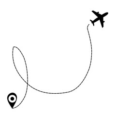 Airplane routes