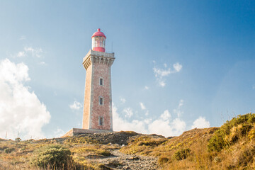 Fototapeta na wymiar phare du Cap Béar 