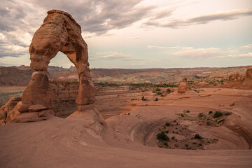 Fototapeta na wymiar Delicate Arch Moab