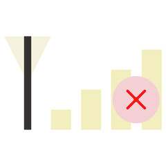 red signal illustration