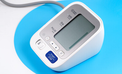 modern compact tonometer close-up