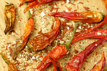 Dried Red Chilli, Food Ingredient, for make chilli powder to keep for a long time