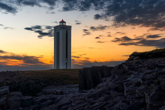 Leuchtturm von Kálfshamarsvík