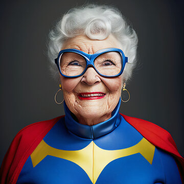 grandma superhero