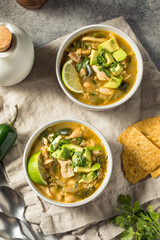 Homemade White Chicken Chili con Carne