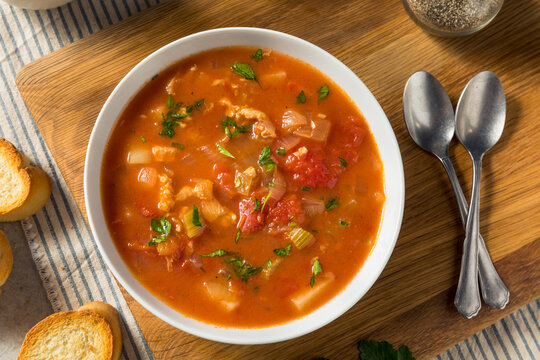Homemade Manhattan Clam Chowder