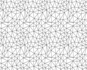 Seamless pattern from network triangular cells,  creative design templates - 552655427