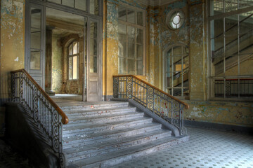 Obrazy na Plexi  Beelitz Heilstätten Lost Place Sanatorium Lungenheilstätte